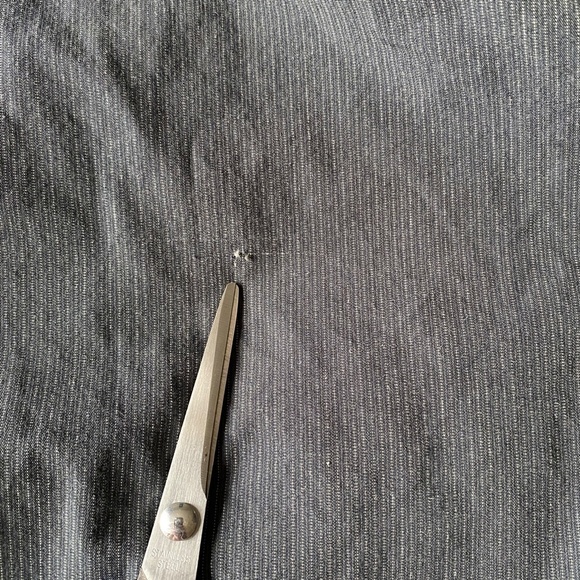 DKNY Men's Charcoal Pinstriped Long Sleeve Button Up Shirt‎ Size 16 (34/35) - Picture 12 of 13